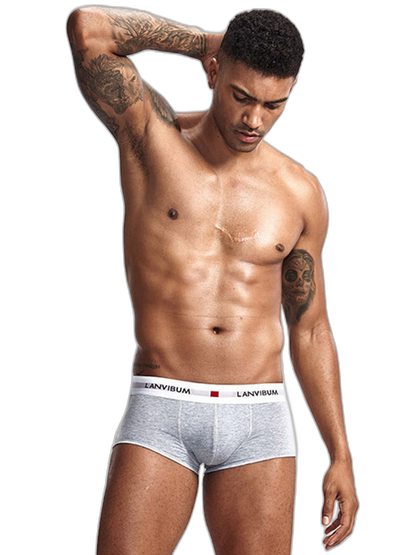 2 Pack Men's Breathable Big Pouch Trunks