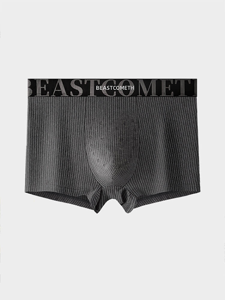 Men's Antibacterial Massage Cotton Boxer Briefs