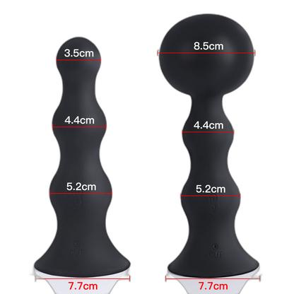 Xomiy Anal Vibrator - Inflatable Butt Plug