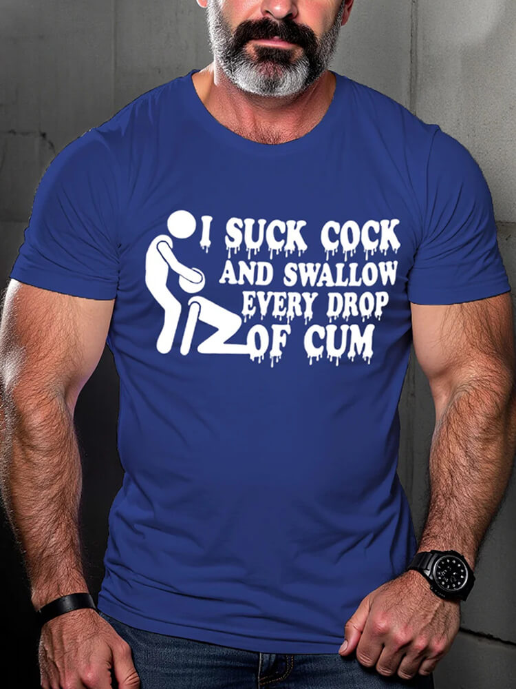 Men's Gay Pride LGBTQ Cock T-shirt