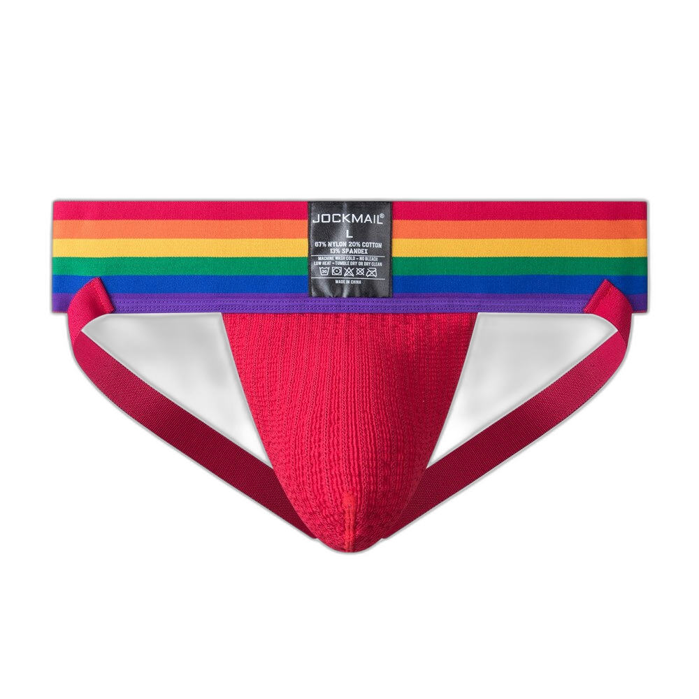 Jockmail Rainbow Pride Jockstrap