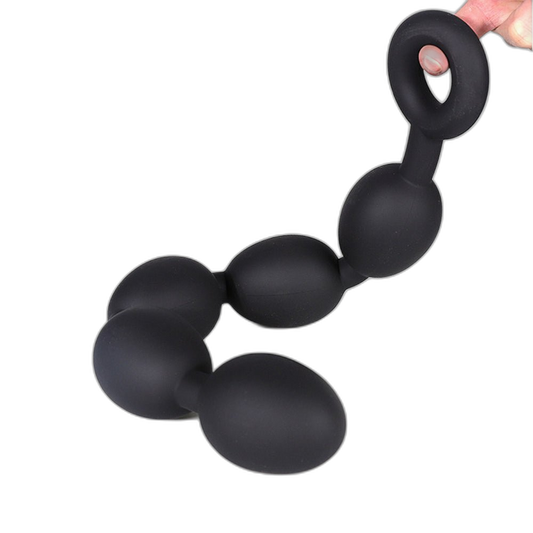 ELITE Liquid Silicone EGG Anal Balls Medium