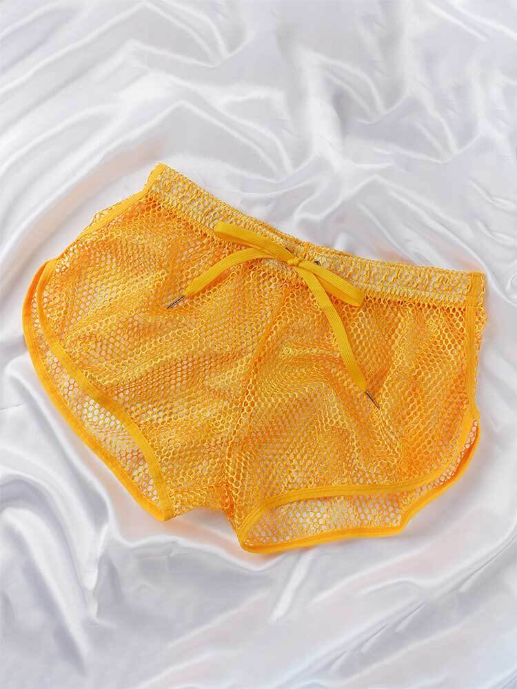Men's Breathable Mesh Quick-Drying Casual T-Shirt Shorts