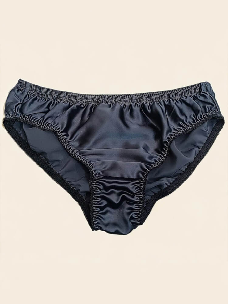 Men's Lightweight Breathable Mulberry Silk Briefs