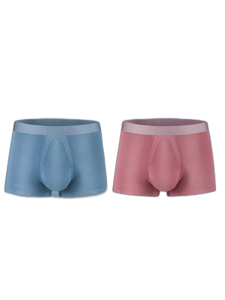 Men's Seamless Trunks with Organic Latex Support Cup