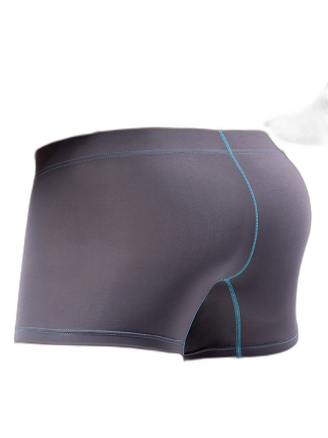 3 Pack Men's Large Pouch Contrast Binding Trunks