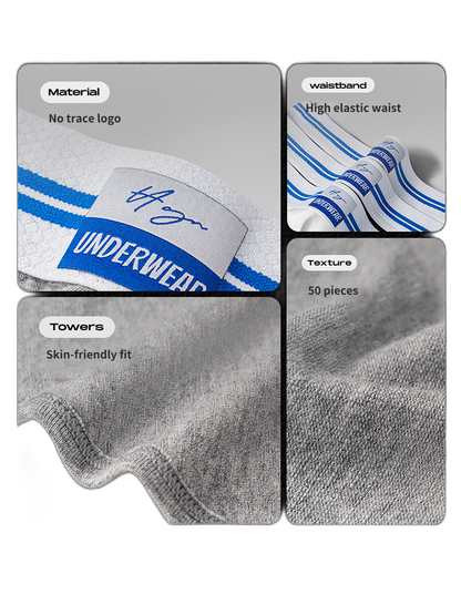 3-pack Men's Sexy High-cut Breathable Briefs