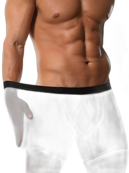 2 Pack Men’s Breathable Athletic Mesh Boxer Briefs