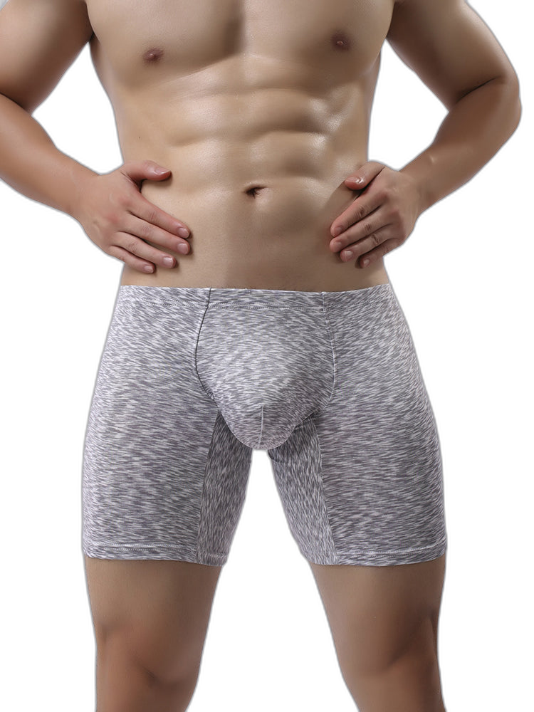 Men's Sport Anti-chafing Large Pouch Boxer Briefs