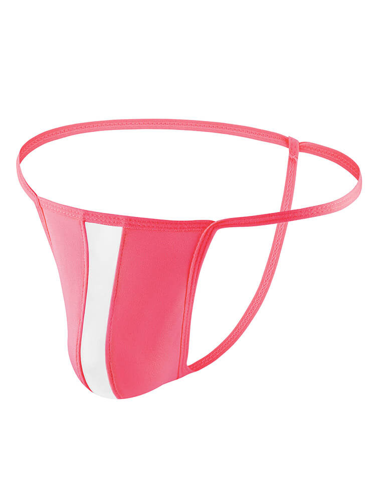 Men's Sexy Multi-Colored Hollow Thin Strap Thong