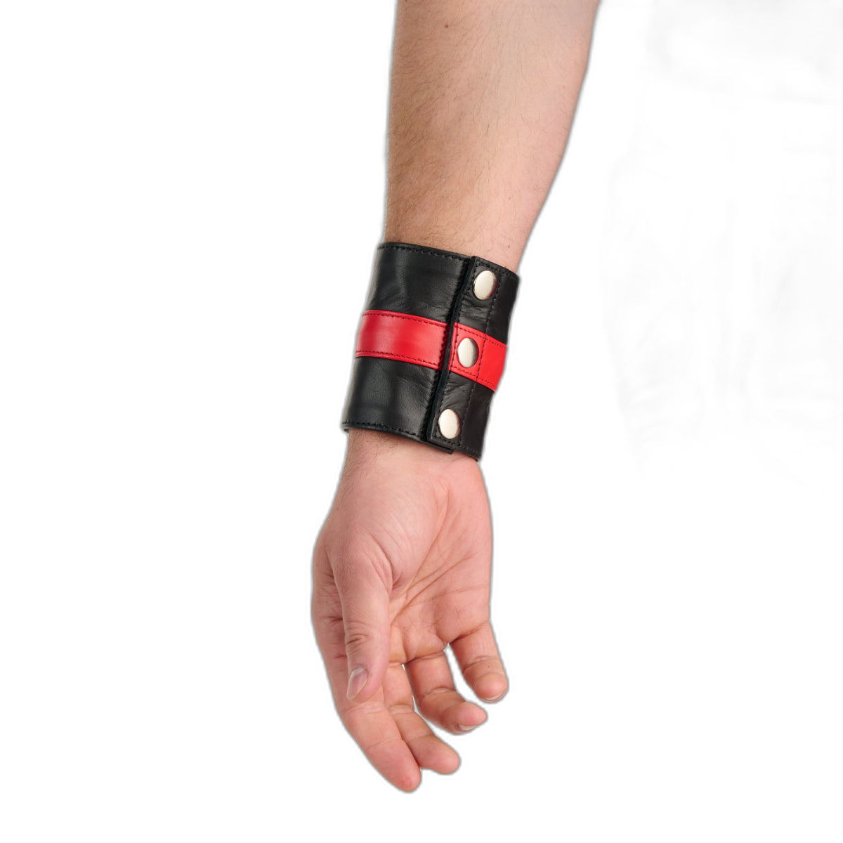 Prowler RED Leather Wrist Wallet Black Red
