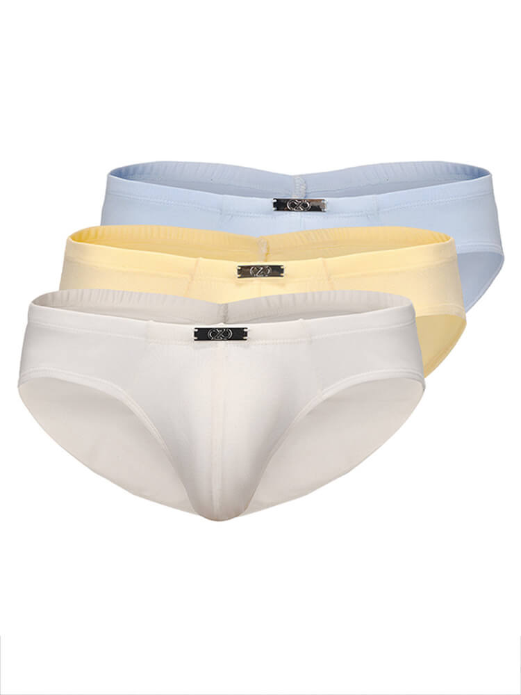 Men's Sexy V-Waist Pleated Back Briefs