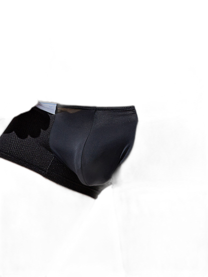 2 Pack Men's Sexy Comfortable Breathable Solid Color Trunks