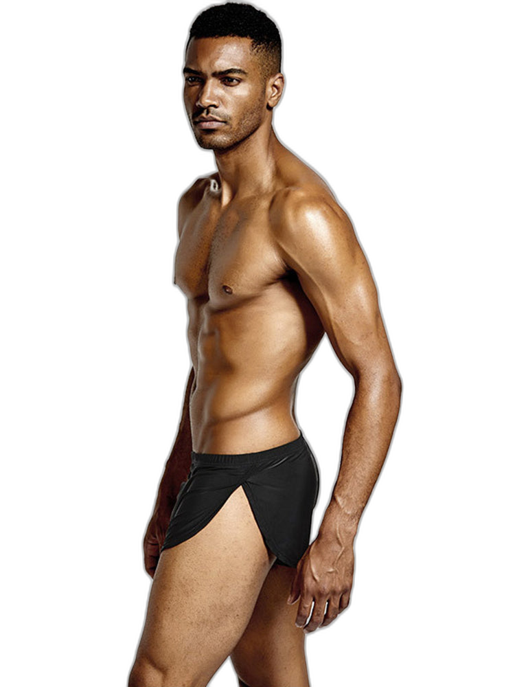 4 Pack Men’s Sexy High Vent Boxer Shorts