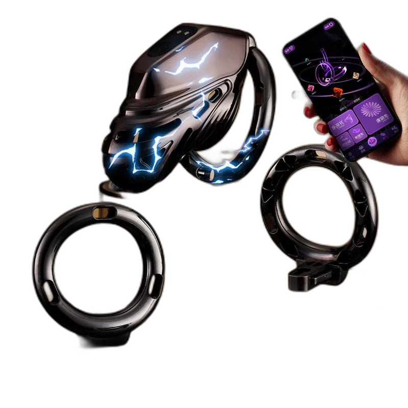 App Controlled Shock Chastity Cage