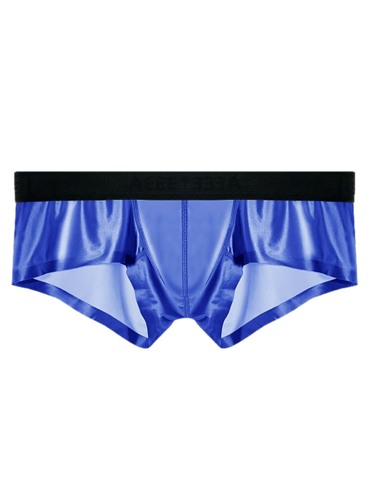 Men's Breathable Ice Silk Boxer Briefs