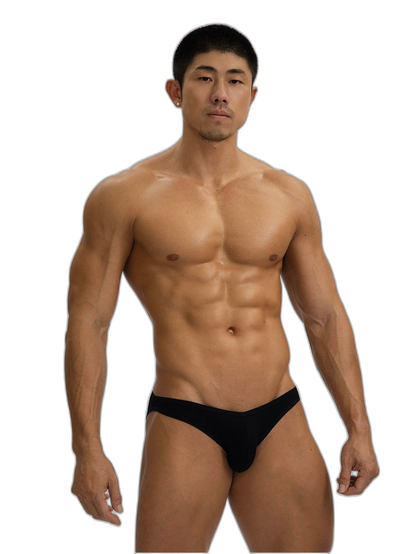 Sexy V-shape Low-rise Threaded Bikini For Men