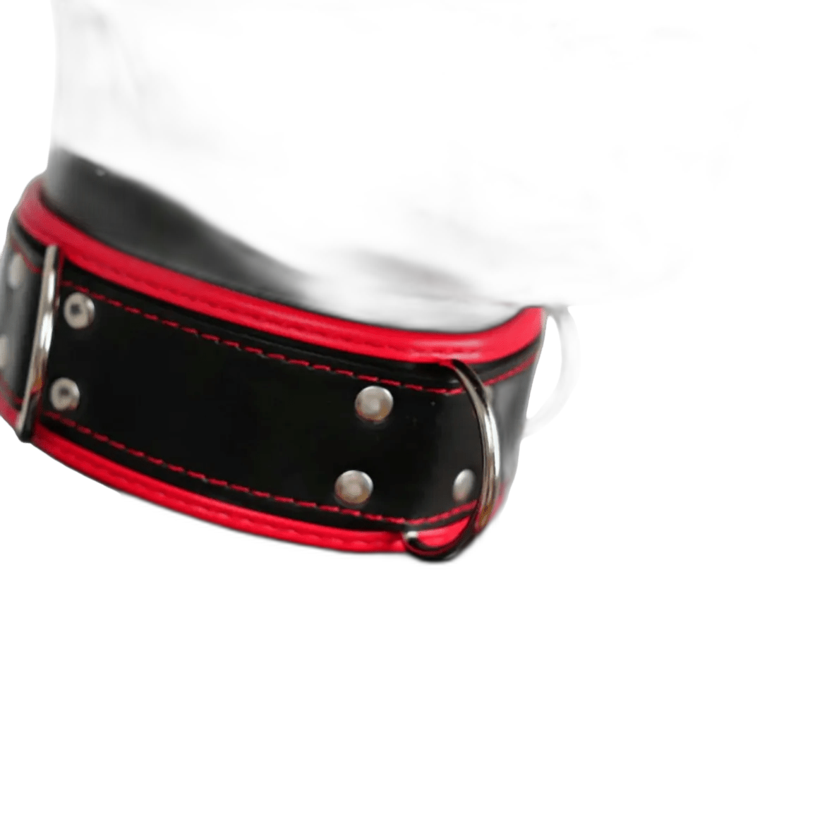 Harness, Cuff, Collar Bundle Red