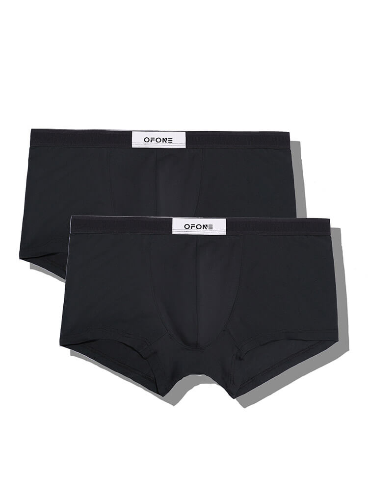Men's Dopamine Candy Color Elastic Trunks