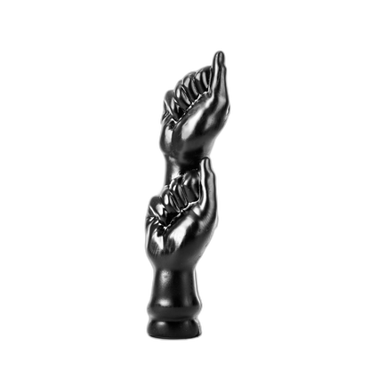 ruff GEAR Double Fist Punch Dildo 12.6 Inch Black