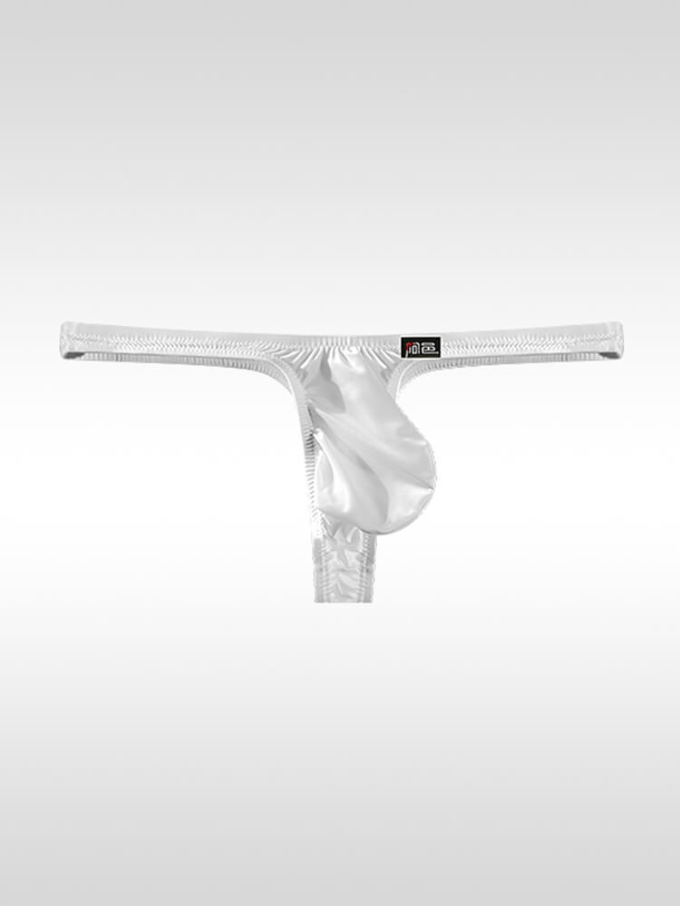 Men's Solid Color Sexy U-Convex Pouch Thong