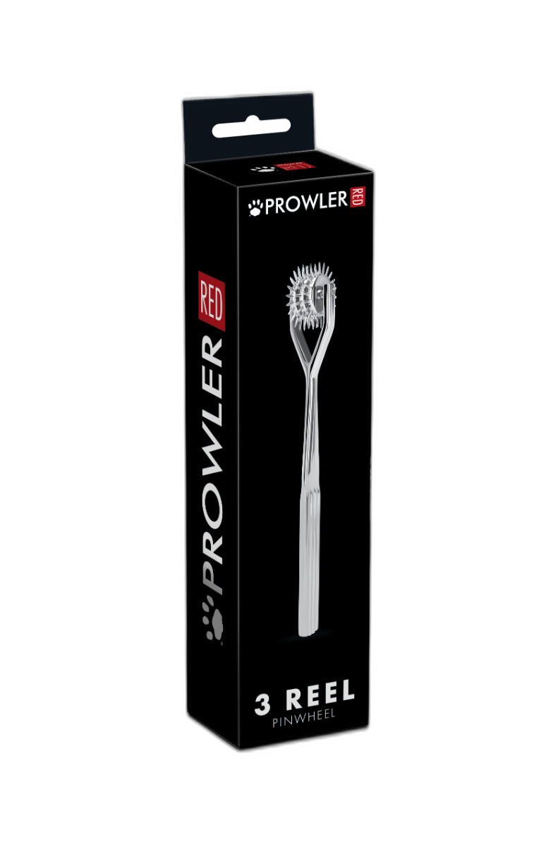 Prowler RED 3 Reel Pinwheel Silver