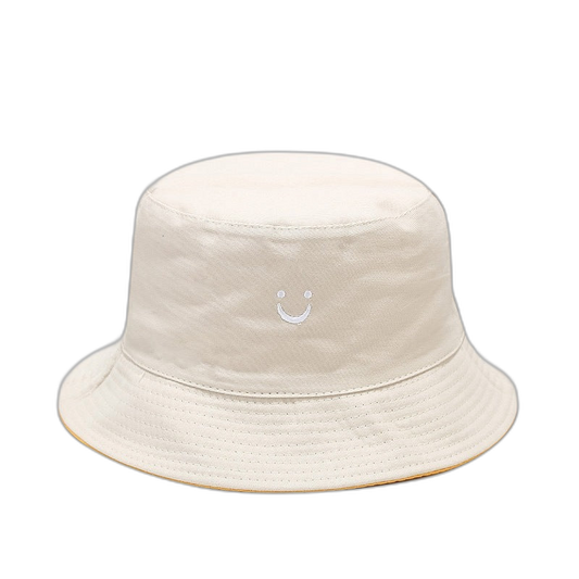 Reversible Smiley Bucket Hat