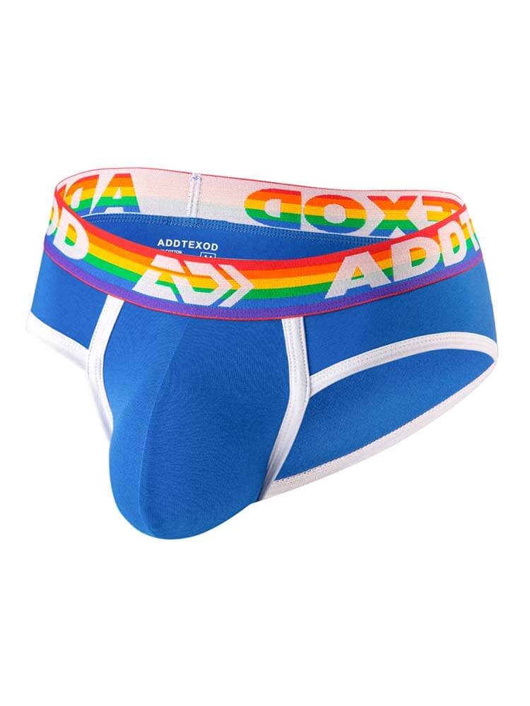 Men's Classic Rainbow-Waistband Briefs