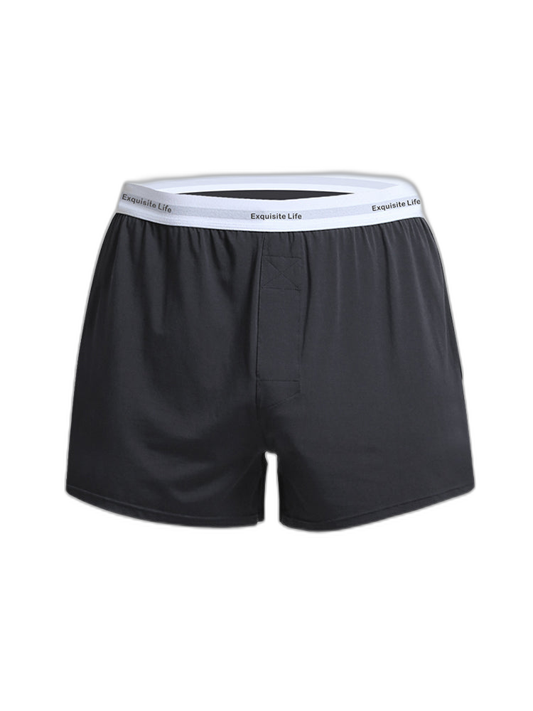 Men's Comfy Modal Home Boxer Shorts