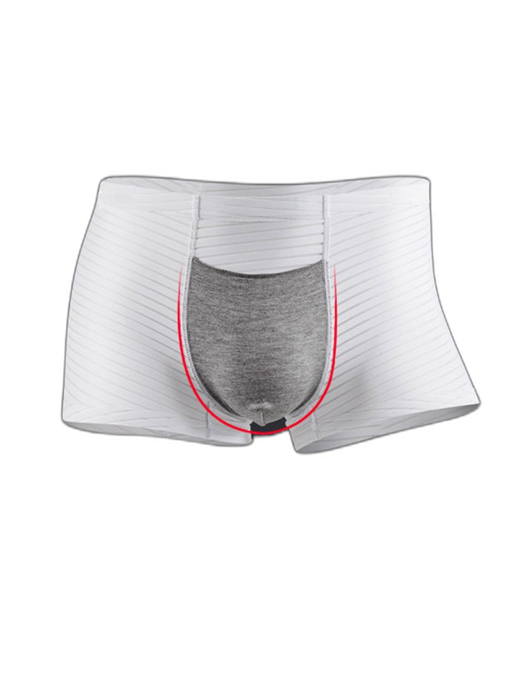 2 Pack Silk Striped Men's Super Thin Underwear