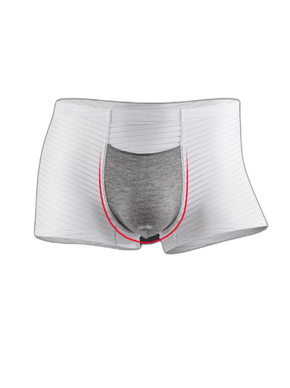 2 Pack Silk Striped Men's Super Thin Underwear