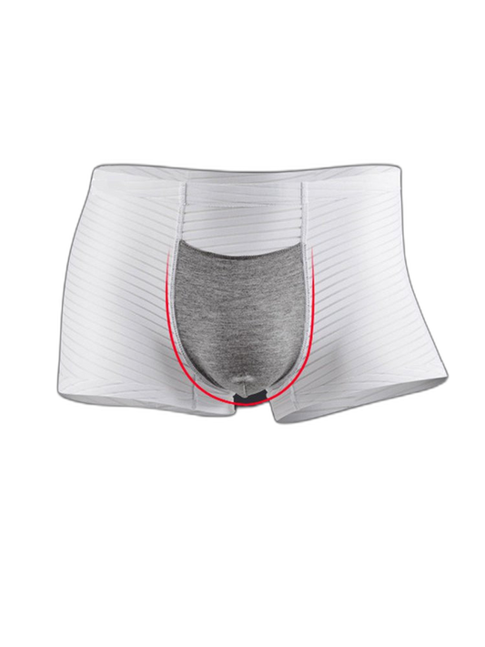 2 Pack Silk Striped Men's Super Thin Underwear