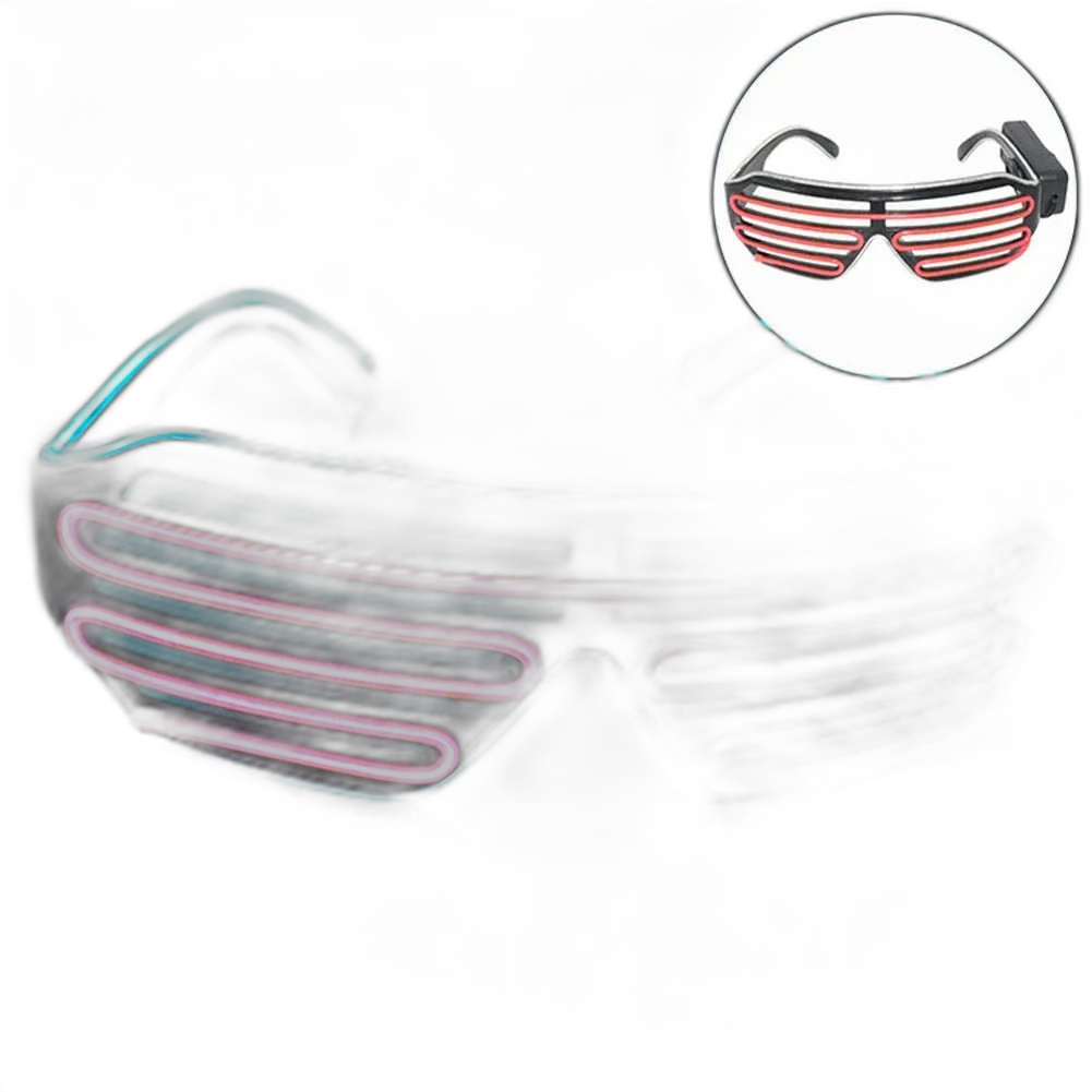 Neon Tube Glasses