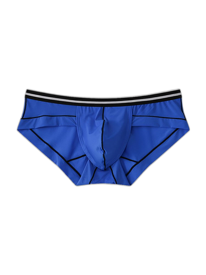 3 Pack Men's Semi-Transparent Comfortable Soft Skin-Friendly Minimalist Briefs