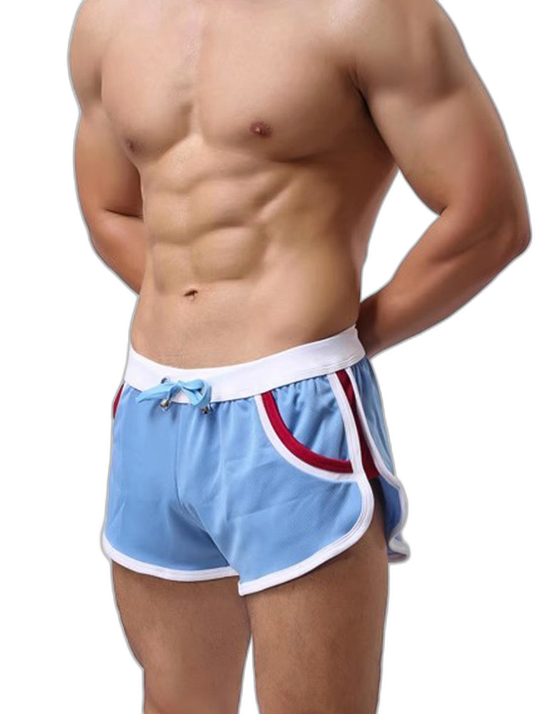 2 Pack Drawstring Leisure Men's Loose Boxer Shorts
