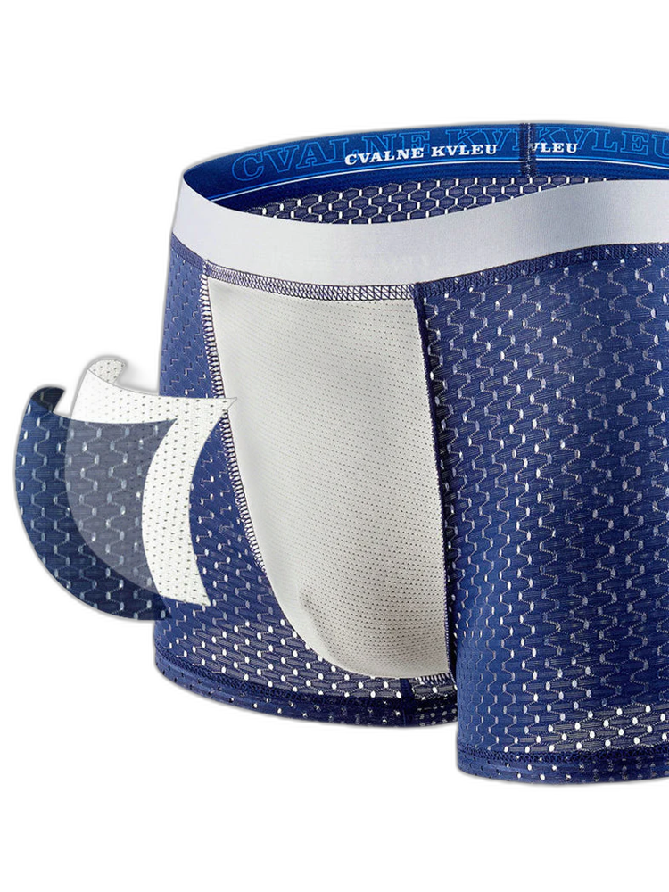 4 Pack Mesh Breathable Ice Silk Underwear Boxer