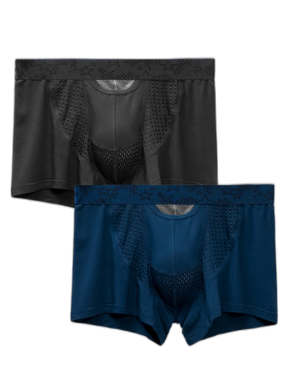 Men's Modal Dual Separate Pouch Trunks