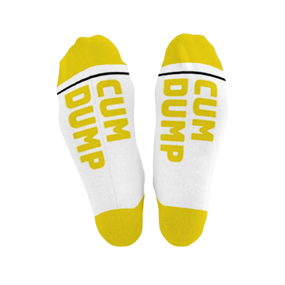 CUM DUMP Cotton Crew Socks mid-length