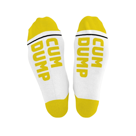 CUM DUMP Cotton Crew Socks mid-length
