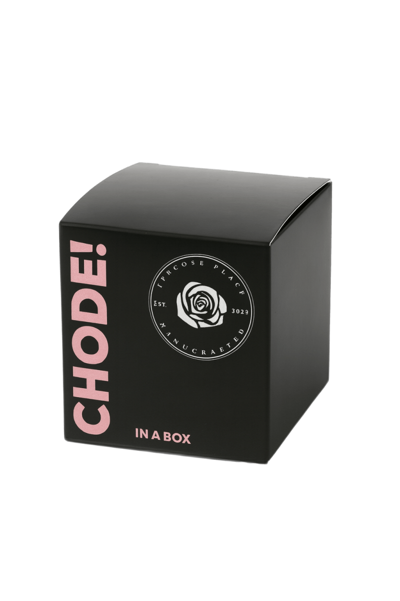 Chode in a Box Vanilla Candle