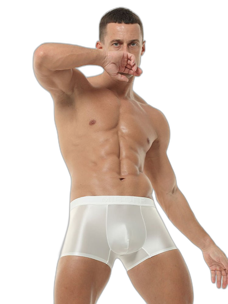 2 Pack Men's Premium Ice Silk Ultra-Soft Lightweight & Airy Trunks