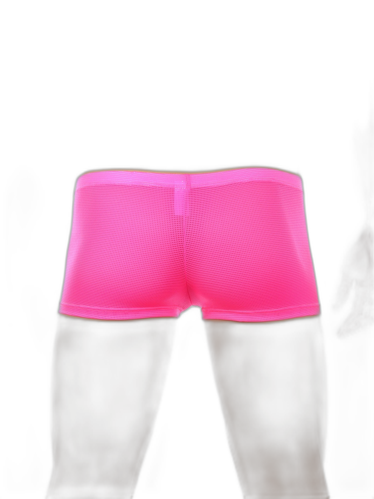 Men's Big Pouch U-convex Trunks with Fly