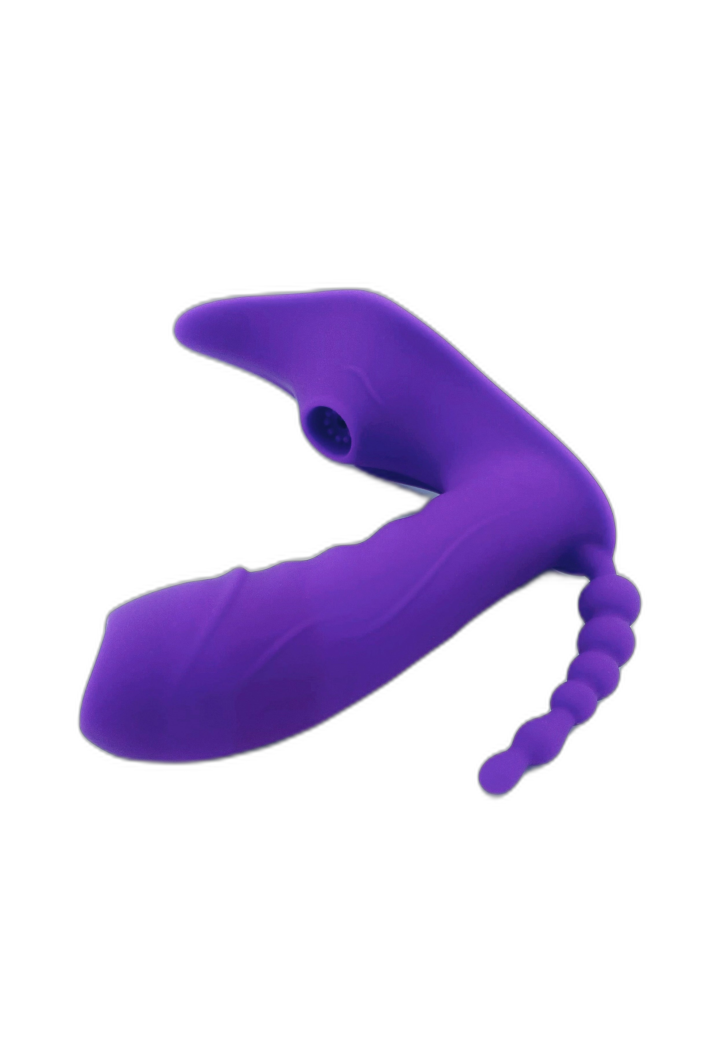 Toygasm 3-in-1 Ultimate Pleasure Toy – Suction, Licking & Anal Beads