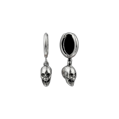 Death Hoop Earrings
