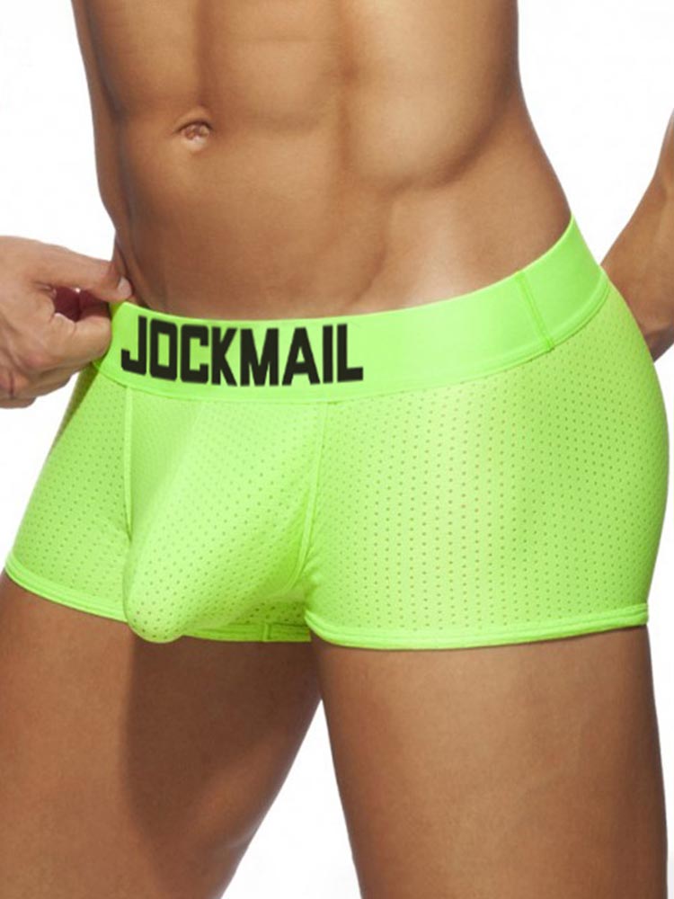 Jockmail Neon Mesh Sports Breathable Trunks