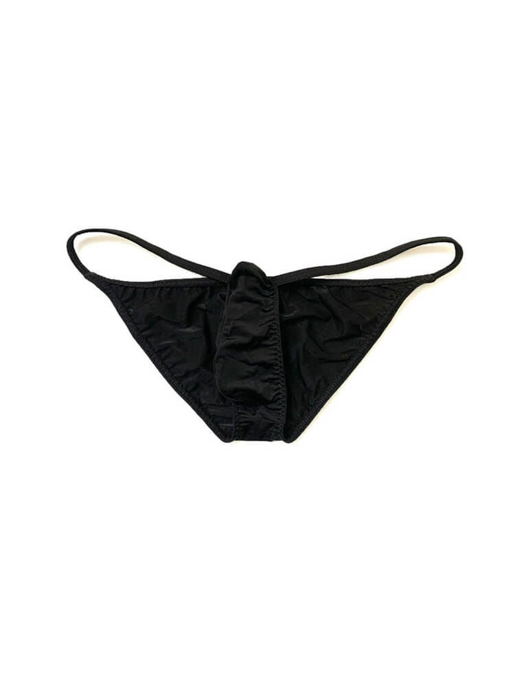 Men's Sexy Ice Silk Thin Upturned Briefs