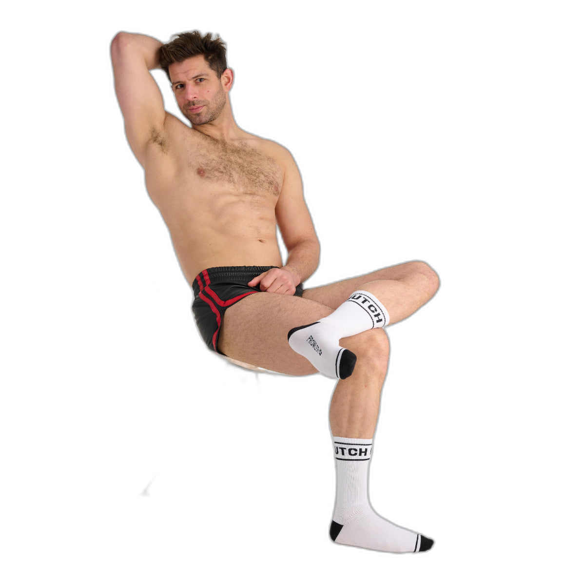 Prowler RED Butch Socks White Black