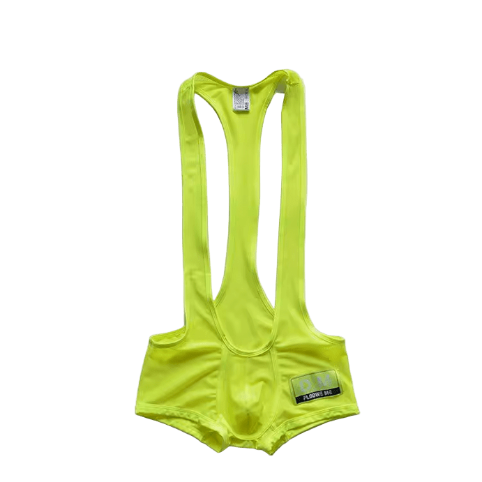 Dog & Master Singlet Yellow