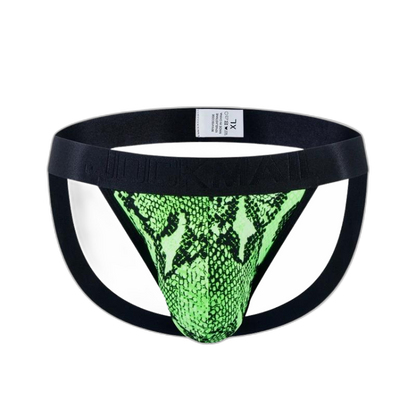 Jockmail Leopard Sizzle Thong