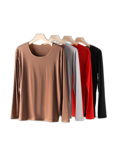 Men's Skin-Friendly Ultra-Thin High-Elastic Anti-Static Thermal Base Layer Tops & Bottoms